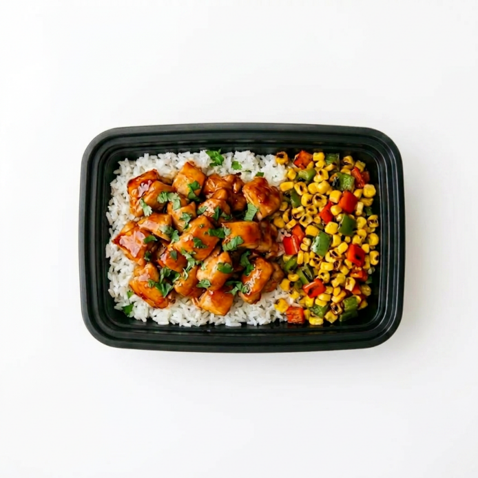Honey Chipotle Chicken & Rice Bowl