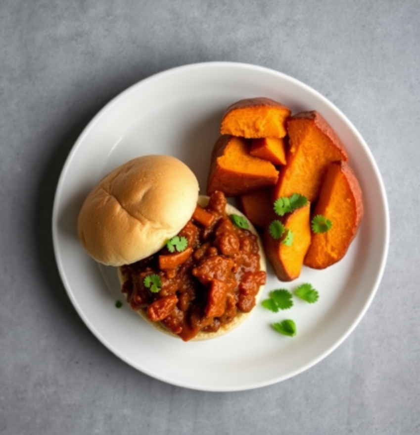 Sloppy Joes with Sweet Potatoes